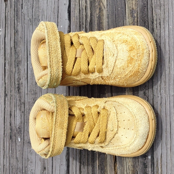 Nike Kids Force 1 Mid LV8 (TD) Sneakers (4C) - Picture 16 of 17